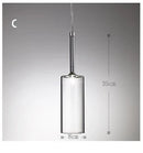 Axyaa Glass Pendant Light Creative Minimalist Nordic Design