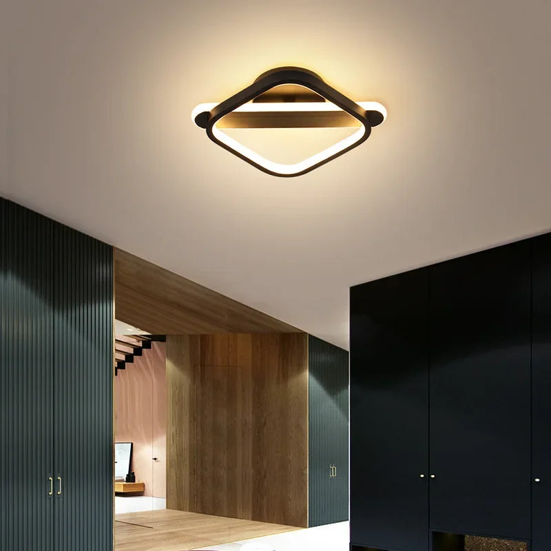 Axya Modern LED Ceiling Light: Sleek Indoor Lighting for Bedroom, Stairs & Bathroom