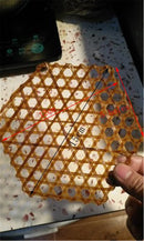 Bamboo Mesh Steamer Mat Plate for Sushi Seafood Meat by Axya