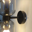 Axyaa LED Double Head Glass Wall Lamp for Bedroom, Living Room & Dining Room
