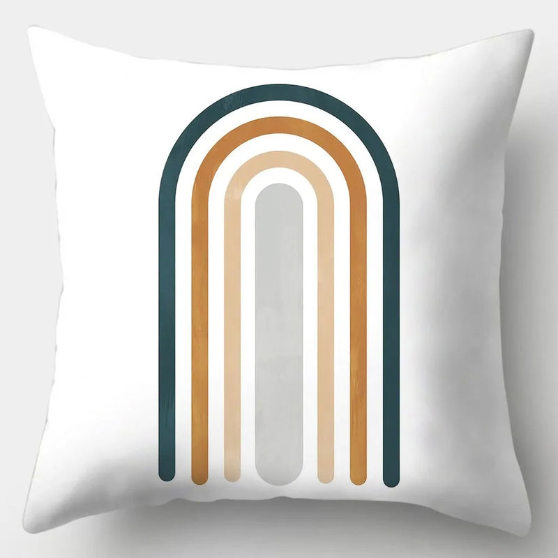Axyaa Abstract Art Pillowcase: Parent-child Gift, Home Decor Square Cushion Cover