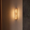 Axyaa Spain Marble Alabaster Wall Lamp for Indoor Decor Fixture in Living Room/Bathroom