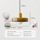 Axyaa Macaron Glass Hanging Chandelier for Living Room, Bedroom, Restaurant, Bar