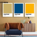 Axyaa Pastel Pantone Wall Art Prints for Modern Home Decor