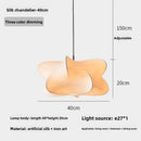 Axyaa Silk LED Ceiling Chandelier for Modern Luxury Home Decor Lighting