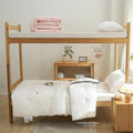 Axyaa Cotton Student Antibacterial Single Quilt for Dormitory, High School, and University