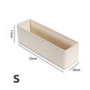 Axyaa Drawer Organizers: Oxford Underwear, Bra, Socks Storage Box for Closet, Jeans.