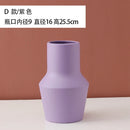 Axyaa Minimalist Ceramic Vase for Flowers and Desk Decoration