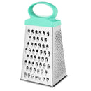 Axyaa 4-Sided Stainless Steel Grater Kitchen Gadget for Vegetables, Cheese, Potatoes