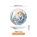 Axyaa Pumpkin Rabbit Ceramic Plate Set
