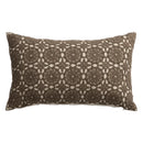 Axyaa White Floral Embroidered Cushion Cover - Elegant Home Decor