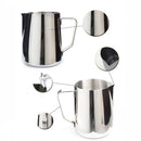 Axya Stainless Steel Milk Frothing Jug for Latte Art and Cappuccino