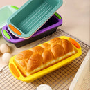Axyaa Silicone Baking Molds NonStick Cake Loaf Pan Kitchen Pastry Tool