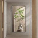 Axyaa Green Plant Wall Lamp: High-End Living Room Décor & Hallway Ornament