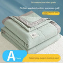 Axyaa Summer Cool Cotton Quilt | 100% Cotton Thin Quilt for Air Conditioning