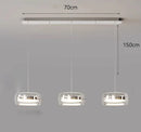 Axyaa LED Pendant Chandeliers: Modern Living Room & Dining Room Hanging Light
