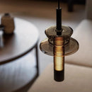 Axyaa Smoke Gray Glass Pendant Light - High-End, Light Luxury Atmosphere