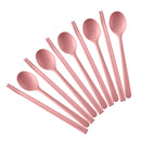Axyaa 10Pc Silicone Cutlery & Chopsticks Set for Sushi & Desserts