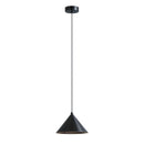 Axyaa Modern Pendant Lamp Brushed Sliver Black Lights for Bedroom, Kitchen, Dining Room
