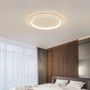 Axyaa Modern Round Iron Dimmable LED Ceiling Lights for Bedroom Foyer Indoor Lighting