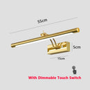 Axyaa Chrome Gold Wall Lamp LED Sconce Light Customize Switch Lustres