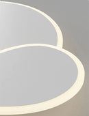 Axyaa Modern LED Ceiling Chandelier Lights for Home Decoration, Dimmable White Fixtures