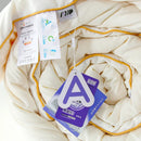 Axyaa Fluffy Soybean Quilt Core Waterproof Fabric, Skin-Friendly & Breathable