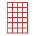 Axyaa Plush Red Carpet Rug: Thick, Fluffy, Washable for Living Room, Bedroom, or Cloakroom
