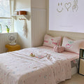 Axyaa Cartoon Ice Silk Summer Blanket: Double-Sided Cool Feeling Lightweight Duvet