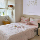 Axyaa Cartoon Ice Silk Summer Blanket: Double-Sided Cool Feeling Lightweight Duvet