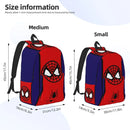 Axyaa Spider-Man Kids Backpack - Cartoon Schoolbag Bookbag