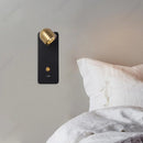 Axyaa LED Reading Wall Lamp with USB Charging Port, Adjustable Angle for Bedroom Bedside Lighting