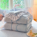 Axyaa Milk Fleece Winter Quilt: Thickened & Warm Comfortable Quilt Core