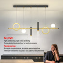 Axyaa LED Chandelier with Spotlights - Luxury Cluster Pendant Light for Dining Room & Kitchen Island