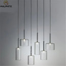 Axya Spillray Glass Bottle Pendant Light for Modern Industrial Decor