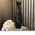 Axyaa Ceramic Vase: Minimalist Decoration for Home, Living Room, Foyer, Flowers, Floor Stand