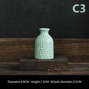 Axyaa Ceramic Mini Vase Set for Nordic Room Decor