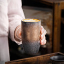 Axyaa Retro Ceramic Coffee Cups - Japanese Style, Vintage Design for Home and Office