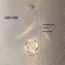 Circular Crystal Ceiling Light by Axyaa - Luxurious Living Room Decor
