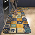 Axyaa Printed Kitchen Mat - Absorbent & Non-slip Area Rug for Living Room, Bedroom & Hallway