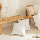 Axyaa White Square Throw Pillow Insert - Hypoallergenic Decorative Sham Stuffer