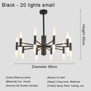 Axyaa Modern Ceiling Chandelier Light for Living Room Kitchen Bedroom Home Decor
