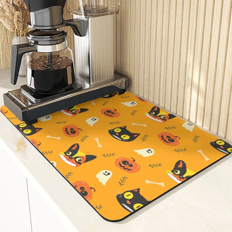 Axyaa Witchy Silicone Dish Drying Mat