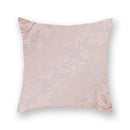 Axyaa Pink Gold Geometry Polyester Pillow Case 45*45cm Square