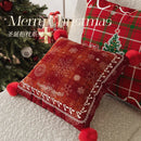 Axyaa Christmas Sofa Cushion for Living Room and Bedroom Decor