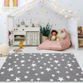 Axyaa Rainbow Cartoon Soft Carpet: Cute Bedroom & Living Room Decor Plush Mat