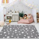Axyaa Rainbow Cartoon Soft Carpet: Cute Bedroom & Living Room Decor Plush Mat