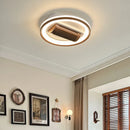 Axyaa Bladeless LED Ceiling Fan with Remote Control and Dimming - Indoor Lighting Fixtures
