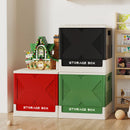 Axyaa Kids Block Toy Storage Box: Large Capacity, Stackable, Multifunctional Storage Organizer