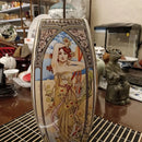 Axyaa Luxury Klimt Kiss Ceramic Vase: Creative European Design for Wedding Decor